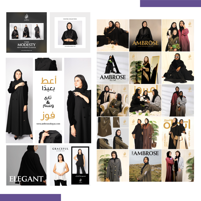 Ambrose Abayas Social Media Management